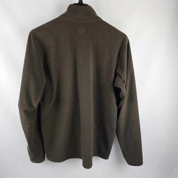 Eddie Bauer Shirt Mens L-Tall Brown First Ascent 1/4 Zip Pullover - Picture 2 of 7